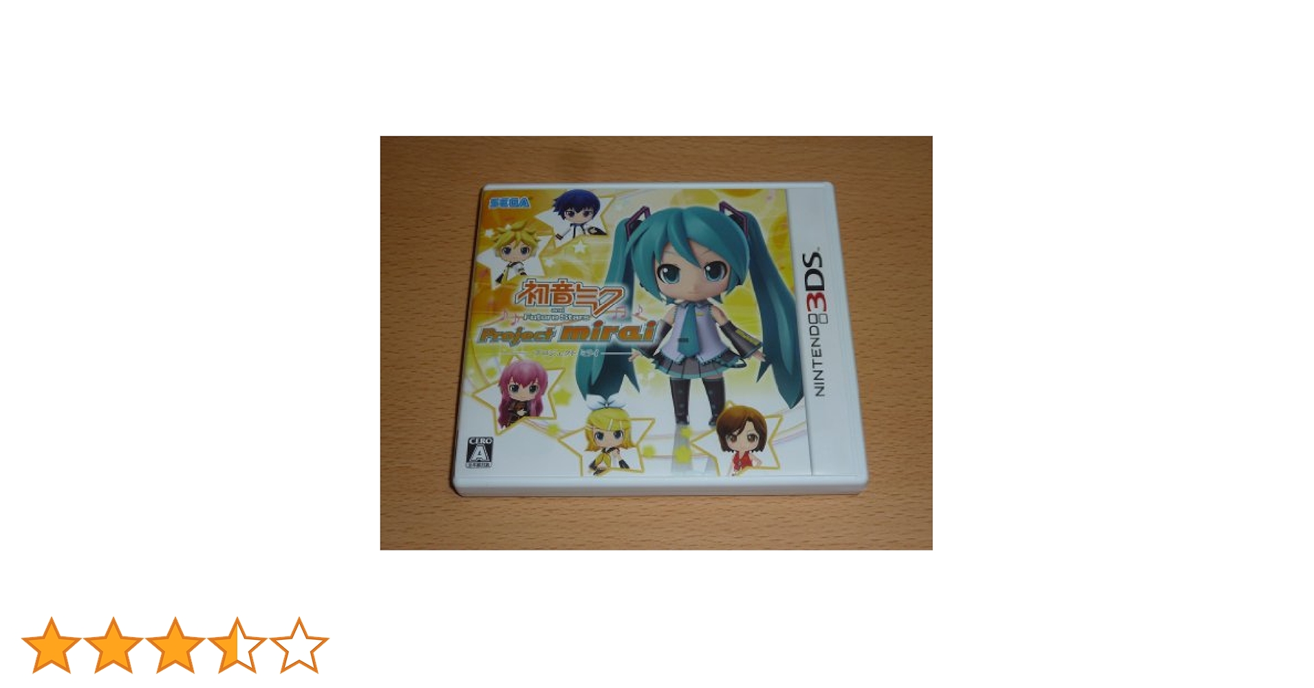 ニンテンドー3DS - 【特典カード付き】初音ミク Project mirai 1 2 でらっくす 3点 Amazon | 初音ミク Project mirai でらっくす - 3DS | ゲームソフト
